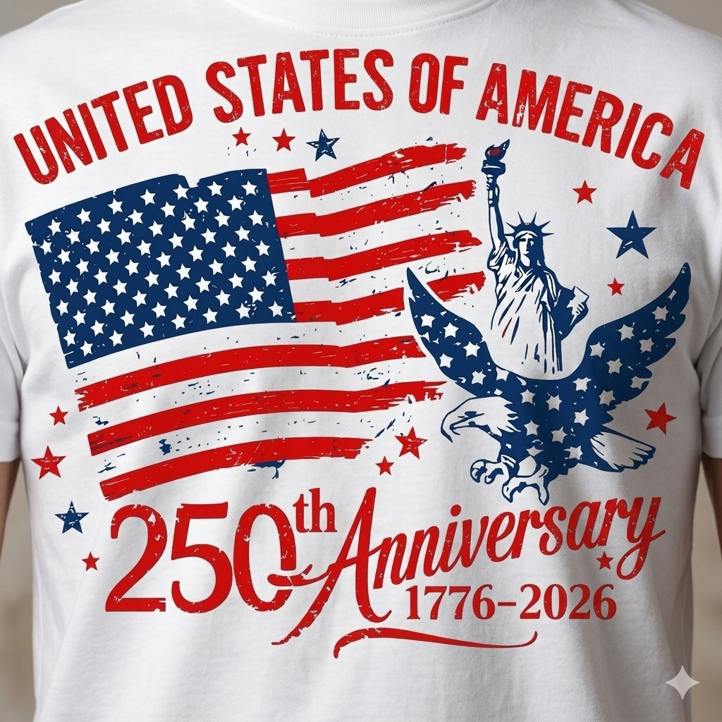 250 yr design shirt