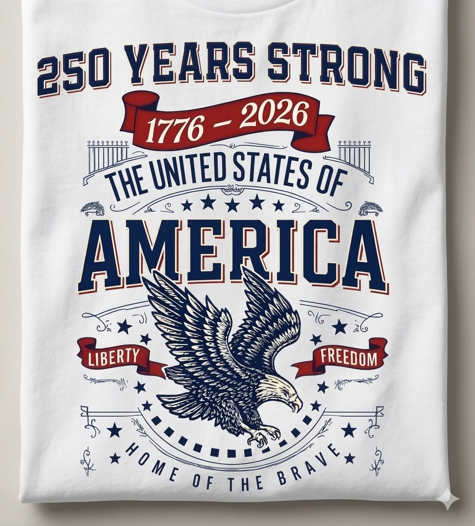 250 yr design shirt
