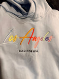 Los Angeles embroidery design